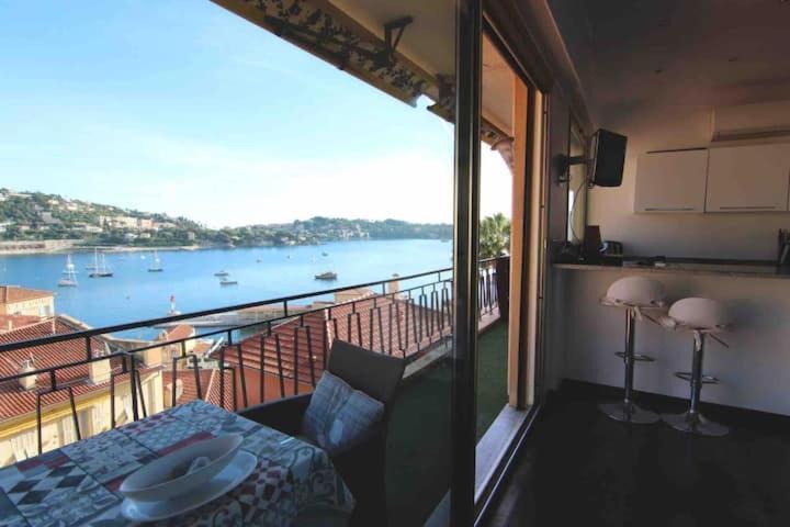 Excellent Location - Sea Views Leilighet Villefranche-sur-Mer Eksteriør bilde